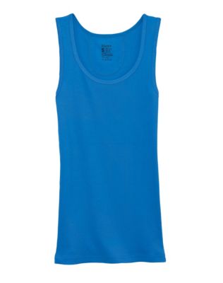 Hanes Women's Essential Cotton Ribbed Tank