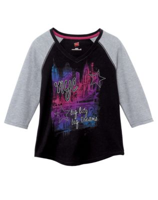 Girls' Big Dreams Baseball T