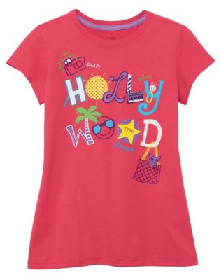 Girls' Hollywood Graphic Tee