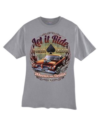 Hanes Beefy-T Let It Ride Graphic T-Shirt