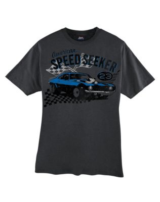 Hanes Beefy-T Speed Seeker Graphic T-Shirt