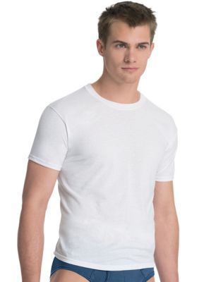 Hanes ComfortBlend&reg; Slim Fit Crew Undershirt 3-Pack
