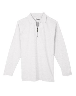 Hanes Signature™ Men's 1/4-Zip Polo
