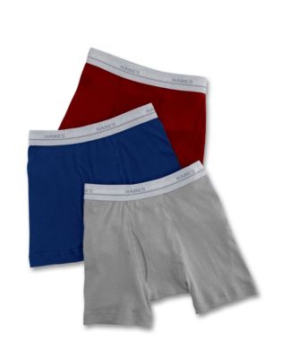 Hanes Classics Boys' Boxer Briefs 3-Pack