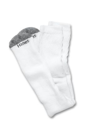Hanes Men's Classics Over-the-Calf Tube Socks 6-Pack