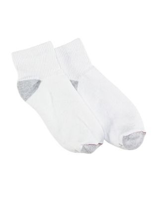 Hanes Classics Men's Big & Tall Ankle Socks 6-Pack