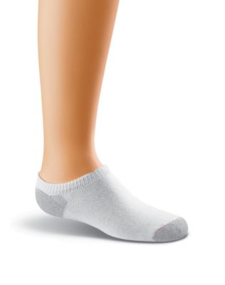 Hanes Girls' No-Show EZ Sort&reg; Socks 10-Pack