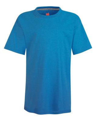 Hanes Kids' X-Temp Performance T-Shirt Neon Blue Heather S