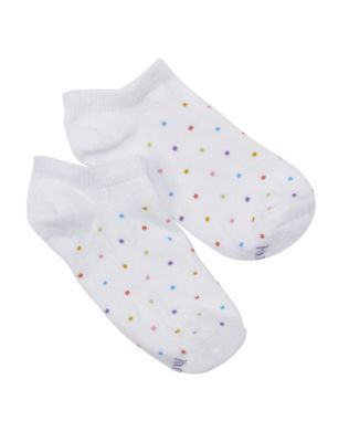 Hanes Girls' Liner Socks 6-Pack
