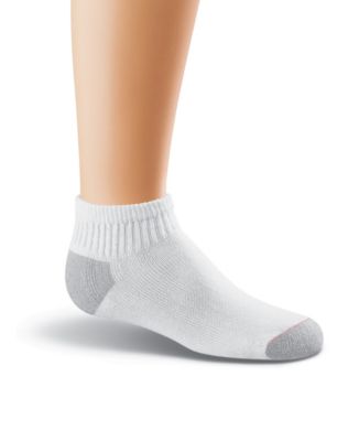 Hanes Classics Girls' Ankle Socks 6-Pack