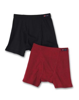 Hanes Classics TAGLESS&reg; Dyed Boys' Boxer Briefs with ComfortSoft&reg; Waistband 2-Pack