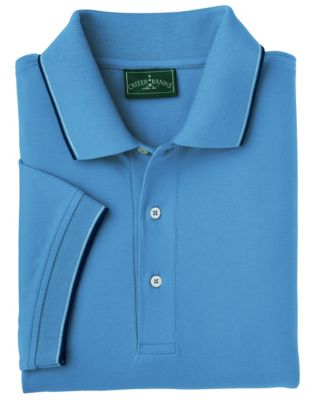 Outer Banks by Hanes Active Pinpoint Pique Men's Polo