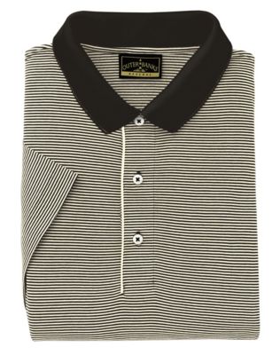 Outer Banks by Hanes Striped Jersey Men's Polo