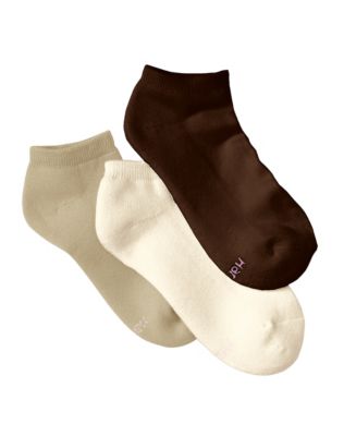 Hanes Casuals Cushioned Low-Cut Women's Socks 3-Pack