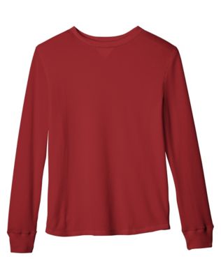 Hanes Long-Sleeve Waffle Thermal Crew
