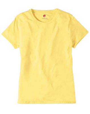 Hanes Women’s Lightweight Jersey Crew T-Shirt