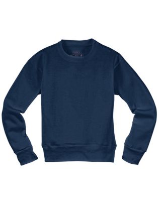 Hanes Girls' Solid Crewneck Sweatshirt