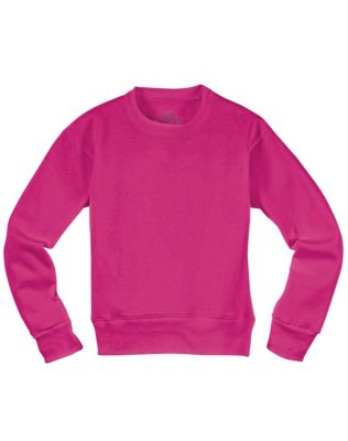 Hanes Girls' EcoSmart&reg; Solid Crewneck Sweatshirt