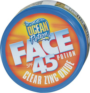 Ocean Potion Suncare Face Potion Clear Zinc Spf45 88 by Sun and Skin Care Research Best Price