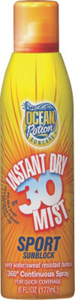 Ocean Potion Sunscreen Sport Continuous Spray Spf30 60146 by Sun and Skin Care Research Best Price