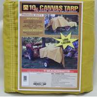 10 By 12 10 Ounce Canvas Tarpaulin CA1012D by Dize Best Price