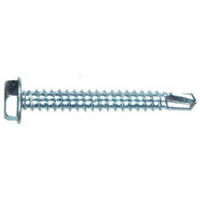 #10 16 By 1/2 Inch Self Drilling Hex Washer Head Screw 41548 by Hillman Fasteners Best Price