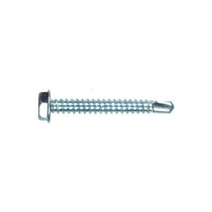 #10 16 By 1 1/2 Inch Hex Washer Head Self Drilling Sheet Metal Screw 560336 by Hillman Fasteners Best Price