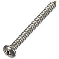 #10 By 2 Inch Stainless Steel Phillips Pan Head Sheet Metal Screw 823300 by Hillman Fasteners Best Price