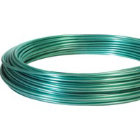 50 Foot Green Vinyl Jacketed Clothesline 122090 by Hillman Fasteners