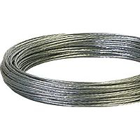 100 Foot 20 Gauge 4 Stranded Galvanized Wire 122063 by Hillman Fasteners