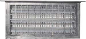 8 By 16 Inch Gray Plastic Automatic Foundation Vent 304LGR by Witten Automatic Vent Best Price