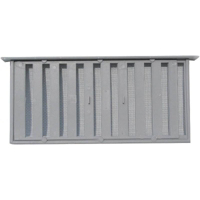 Grey Plastic Foundation Vents PMS-1 by Witten Automatic Vent