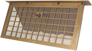 Plastic Push / Pull Foundation Vent PMD-1BROWN by Witten Automatic Vent Best Price