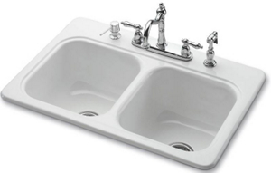 Opal Sink Stl 33X22x9.5In White 031-2901-00 by Bootz Industries Best Price