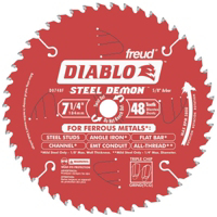 Steel Demon 7 1/4 Inch 48 Teeth Metal Blade D0748F by Freud