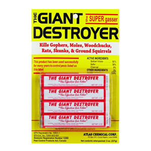 The Giant Destroyer Mole Gopher 00333 by Atlas Chemical Best Price