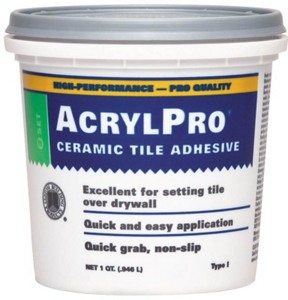 Acrylpro Ceramic Tile Mastic Adhesive Quart ARL4000QT by Custom Building Products Best Price
