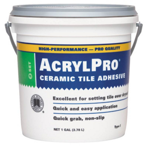 Acrylpro Ceramic Tile Mastic Adhesive Gallon ARL40001 by Custom Building Products Best Price