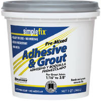 Simple Fix Quart Premix Adhesive Grout TAGAQT by Custom Building Products