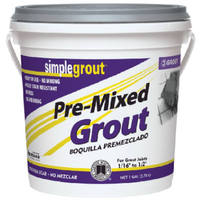 Simple Grout Gallon Haystack Premix Grout PMG3801 by Custom Building Products Best Price