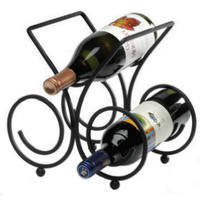 3 Bottle Black Wine Rack 48010 by Spectrum Diversified Designs Best Price