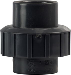 1 Solvent Weld Pvc Union U-1000-S by Kbi King Brothers Best Price