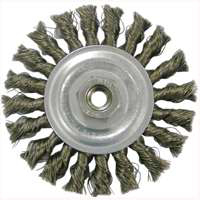 4In Knoted Wheel Brush Corse 36015 by Weiler