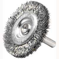 2In Crimp Wheel Brush Coarse 36411 by Weiler Best Price