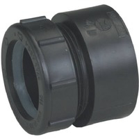 1 1/2 Inch Abs/Dwv Black Trap Adapter Hub By Slip Jamnut 03383H by B and K Mueller Best Price