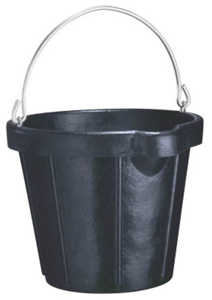 12 Quart Rubber Pail N105-12 by Fortex Fortiflex Best Price