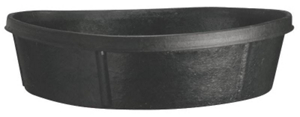 1/3 Bushel Reinforced Molded Rubber Pan 3 Gallons CR350 by Fortex Fortiflex Best Price