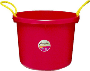 8 Gallon Multipurpose Bucket Red MPB-40R by Fortex Fortiflex Best Price