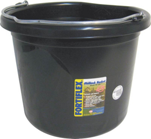 24 Quartflat Side Bucket Black FB124BX by Fortex Fortiflex Best Price