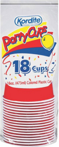 18 Ct 16 Ounces Red Party Cup C1-1620 by Pactiv Best Price